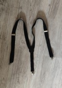 Urocze czarne szelki