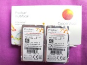 Soczewki progresywne Proclear Cooper vision moc (-2,25) Addycja+2,0D