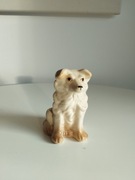 Figurka retro border collie albo owczarek szkocki