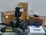 Nikon D80 + Nikkor 18-200 + Lampa SB-800