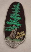 Naszywka PRL PTTK w Ostrowcu Świętokrzyskim 1983 r. 