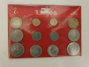 Monety Tureckie - zestaw