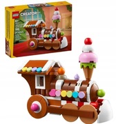LEGO Creator 40777 Świąteczna Ozdoba z piernikowym pociągiem