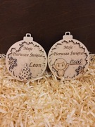 Bombka zawieszka Boże Narodzenie grawer imienny 