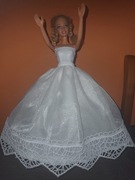 Suknia ,ubranko dla lalki barbie