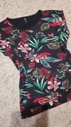 T-shirt bluzka 36/38 liście