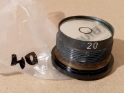 Kontrast fazowy 40x "20" kondensor PZO KFL mikroskop Biolar MB30 PhS PhA Ph