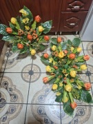 Wiązanka/ stroik komplet nagrobny wiosenny 