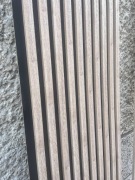 Lamel na płycie Titanium gładki HDF dąb jasny 275x51cm 