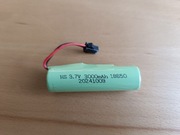 NOWY Akumulator 18650 bateria RC wtyczka SM 2Pin 3,7v 3000mAh