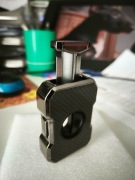 Metalowe nożyczki do cygar w kształcie litery V