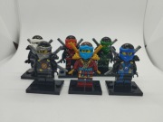 Minifigurka Ninjago Kai Jay Cole Zane Nya Lloyd  Kompatybilna z LEGO