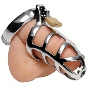 Pas Cnoty Stalowy Metalowy klatka na penisa