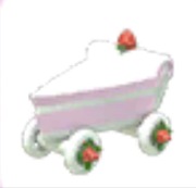 Strawberry Shortcake Skates - Adopt Me Roblox