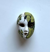 Ceramiczna szkatułka MASKA WENECKA