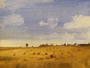 Obraz, pejzaż, 13x18cm, ramka 20x25cm