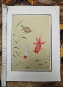 Obrazy chińskie malowane na jedwabiu