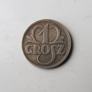 10 # 1 gr grosz 1939 GG cynk od  zł nr 6