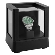 Gablota LED na zegarek – czarna / biała, podświetlana, prezent