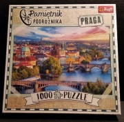 Trefl 1000 Puzzli Praga Pamiętnik Podróżnika