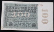 " 100 Mio.Mark 22.8.1923 Ros 106 e ....za 2,99 zl "