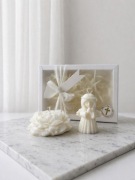 Podziękowanie dla gości świeca sojowa Komunia Chrzciny Dziewczynka| noya