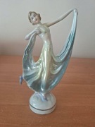 Figurka Dama Tancerka Art deco 