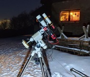 Montaż astronomiczny Heq5 belt mod Rowans 