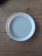 Małe plastikowe talerzyki biale 17 cm opakowanie 100 sztuk 