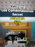 Los Combinasionas 112.5 mln/s | Steal a Brainrot| Brainrot | Secret