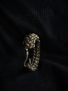 Bransoleta paracord z wędkarskim akcentem moro