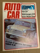 F Auto Car z 19 kwietnia 1973 roku. Mini 850