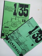 Pojazdy 1:35 plany modelarskie 