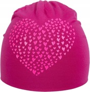 CZAPKA 44-46 bawełna KRASNAL beanie SMERFETKA
