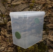 Pojemnik hodowlany 27x19x27 wentylacja 3D terrarium pająk ptasznik skorpion