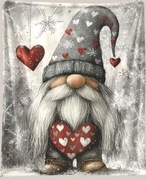 Koc Krasnal Walentynkowy z sercem