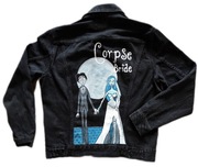 Kurtka DIY Tim Burton Corpse Bride Handmade 