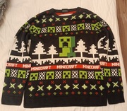 Sweter Zimowy Świąteczny Minecraft