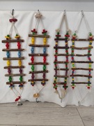 Zabawki dla papug własnoręcznie robione 