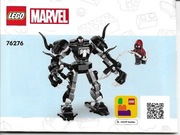 Lego Marvel 76276 Venom Mech Armor vs. Miles Morales Instrukcja
