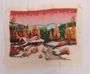 Obraz – HAFT – ZIMOWY WIECZÓR