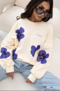 BLUZA DRESOWA FLOWERS NOWOŚĆ KOLORY WIOSNA 