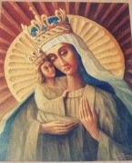 Matka Boża Kozielska Obrazek Kozielsk Katyń
