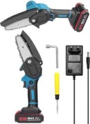 mini piła akumulatorowa 6 cali 2x bateria 21v zestaw walizka