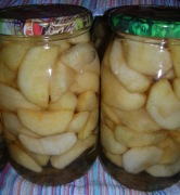 Domowy kompot z jabłek