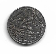 2 halerze  1917 r