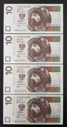 10 zlotych 2016 4 sztuki stan bankowy. 