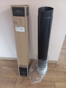 Rura stalowa dymna fi 130mm/1m. 