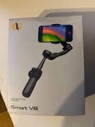 Zestaw Vlog Smart V8 Gimbal AI Tracking LED do telefonu