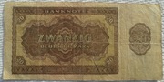 Niemcy Wschodnia strefa okupacji 2.WŚ DDM 20 deutsche mark 1948 P# 13